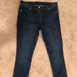 J Brand Womens Skinny Blue Jeans